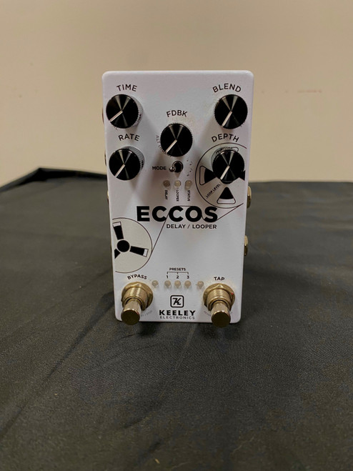 Vist Large View of Product Image Which is Used Keeley ECCOS DELAY / LOOPER Delay Pedal