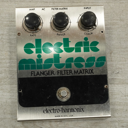 Vist Large View of Product Image Which is Used Electro Harmonix Electric Mistress V5 Flanger Pedal