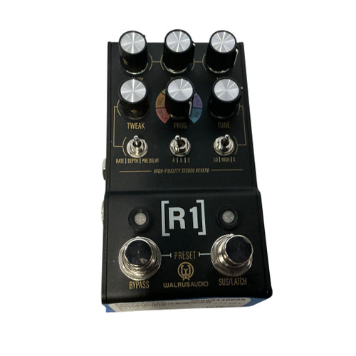 Vist Large View of Product Image Which is Used Walrus Audio R1 Reverb Pedal