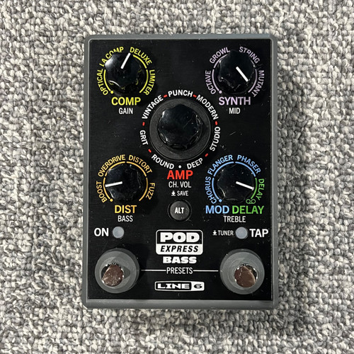 Vist Large View of Product Image Which is Used LINE 6 POD EXPRESS BASS Bass Multi-FX Pedal