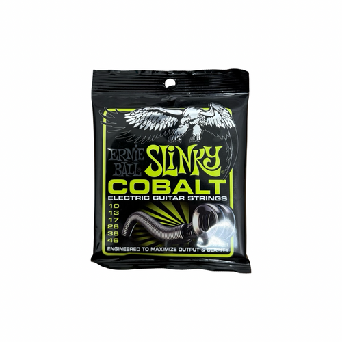 Vist Large View of Product Image Which is New ERNIE BALL COBALT SLINKY (10-46)