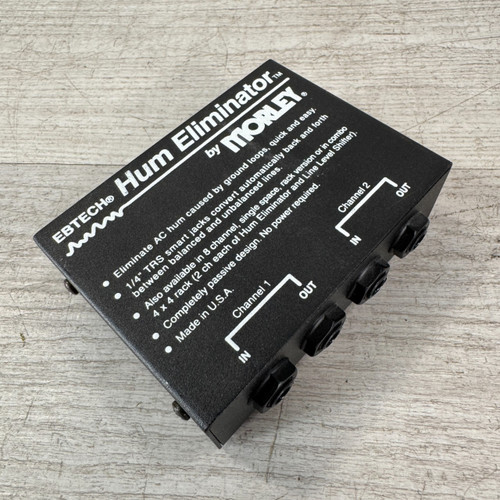 Vist Large View of Product Image Which is Used Morley Ebtech Hum Eliminator