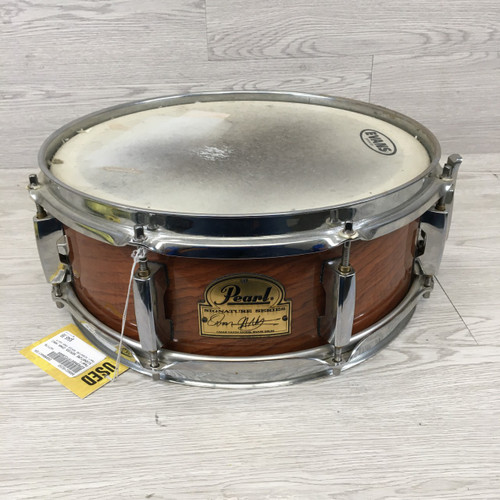 Vist Large View of Product Image Which is Used Pearl SIGNATURE SERIES OMAR HAKIM Wood Snare Drum 14"