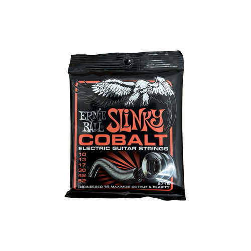 Vist Large View of Product Image Which is New ERNIE BALL COBALT SLINKY (10-52)