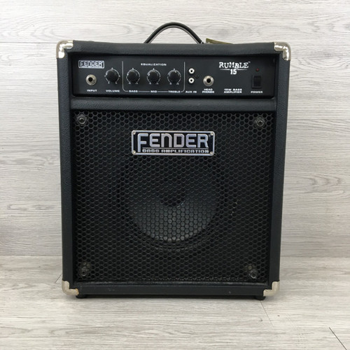 Vist Large View of Product Image Which is Used Fender RUMBLE 15 V1 Bass Combo Amplifier Other