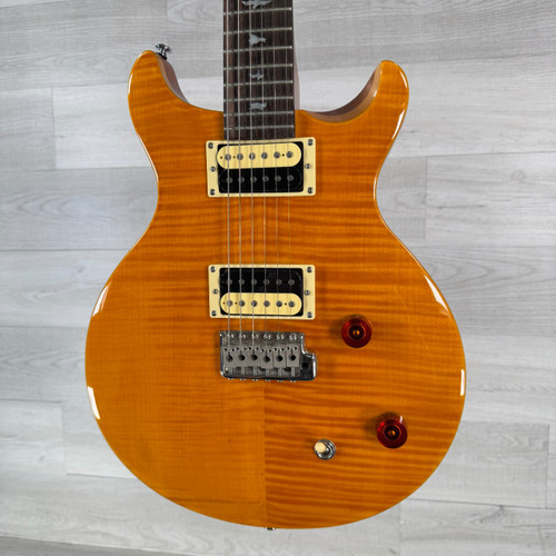 Vist Large View of Product Image Which is Used PRS SE Santana Electric Guitar - Santana Yellow - Case Included
