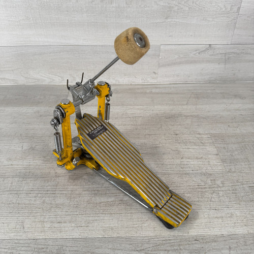 Vist Large View of Product Image Which is Used Slingerland Vintage Yellow Jacket Single Bass Drum Pedal - AS IS - See Photos