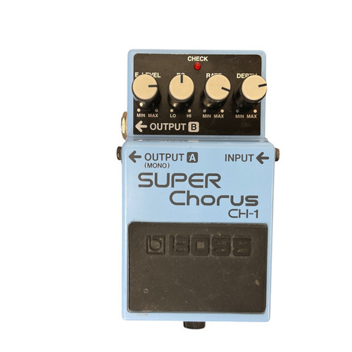 Vist Large View of Product Image Which is Used Boss CH-1 Chorus Pedal