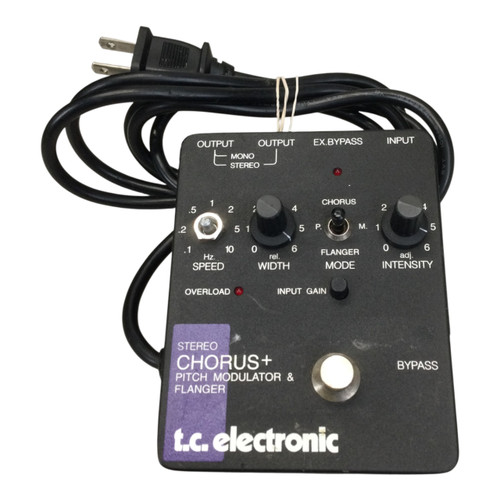Vist Large View of Product Image Which is Used Tc Electronic Chorus+ Chorus Pedal