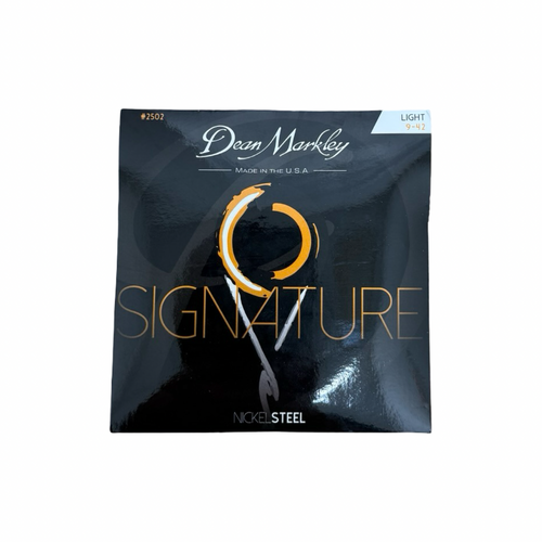 Vist Large View of Product Image Which is New DEAN MARKLEY SIGNATURE SERIES ELECTRIC NICKEL (9-42