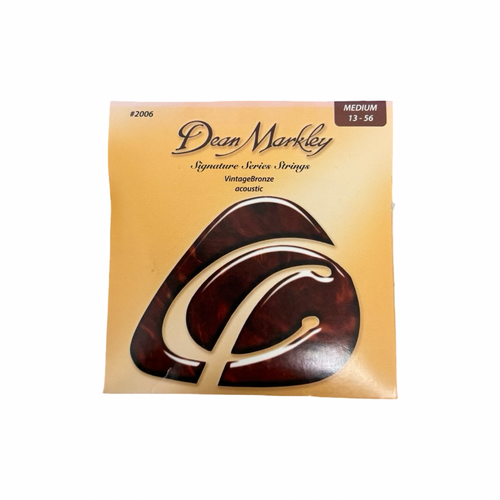 Vist Large View of Product Image Which is New DEAN MARKLEY SIGNATURE SERIES VINTAGE BRONZE ACOUSTIC MEDIUM (13-56)