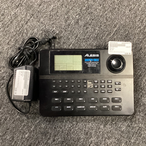 Vist Large View of Product Image Which is Used Alesis SR-16 Pad Drum Machine