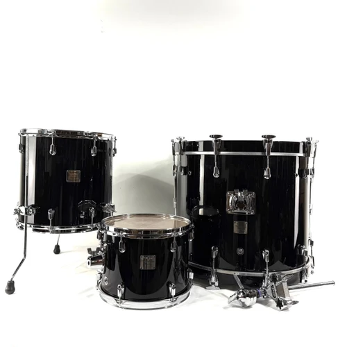 Vist Large View of Product Image Which is Used Yamaha Birch Custom Absolute Drum Shell Kit Piano Black