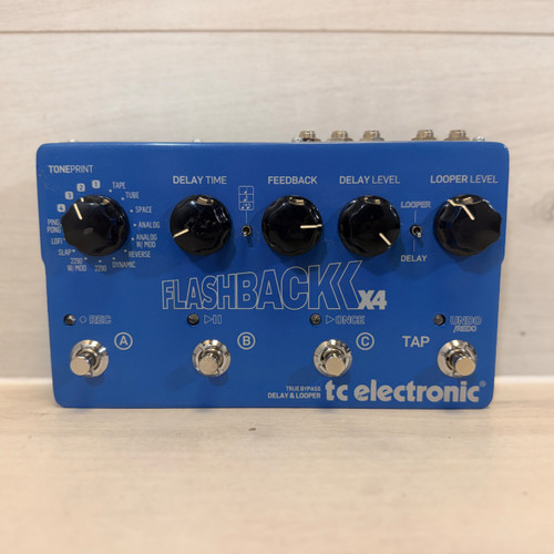 Vist Large View of Product Image Which is Used TC Electronic FLASHBACK X4 Delay Pedal
