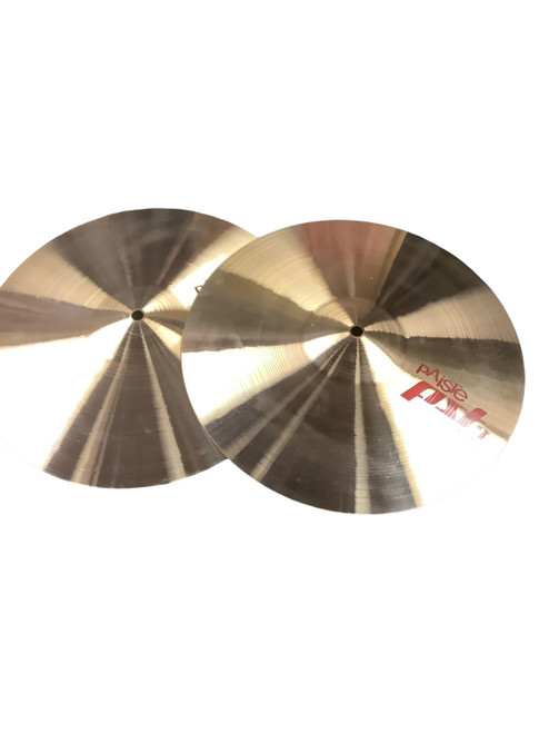 Vist Large View of Product Image Which is Used Paiste 14 PST 7 HI HATS Hi Hat Cymbals 14"