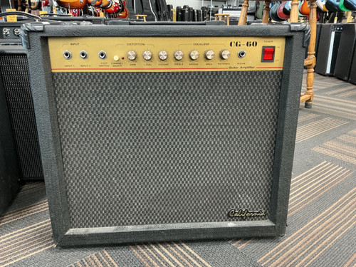 Vist Large View of Product Image Which is Used California CG-60 GUITAR AMP 1 x 12 Solid State Amplifier 1 x 12