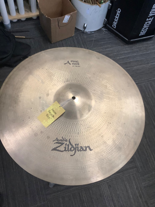Vist Large View of Product Image Which is Used Zildjian A 22 PING RIDE Ride Cymbal 22"