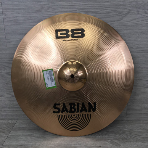 Vist Large View of Product Image Which is Used Sabian B8 17 THIN CRASH Crash Cymbal 17"