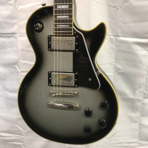 Vist Large View of Product Image Which is Used Epiphone LES PAUL CUSTOM PRO LP Type Electric Guitar Silver Burst 6-String