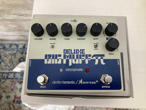 Vist Large View of Product Image Which is Used Electro Harmonix (E/H) SOVTEK DELUXE BIG MUFF PI Pedal