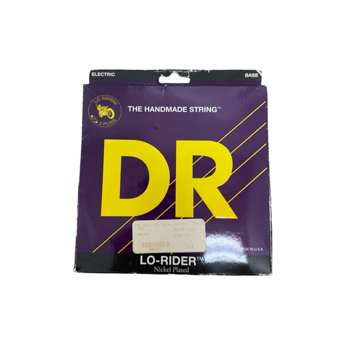 Vist Large View of Product Image Which is New DR NMH-45  LO-RIDER NICKEL PLATED BASS (45-105)