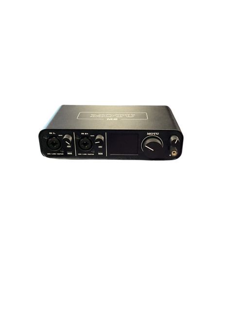 Vist Large View of Product Image Which is Used Motu M2 Computer Interface 2 A/D Recording Inputs
