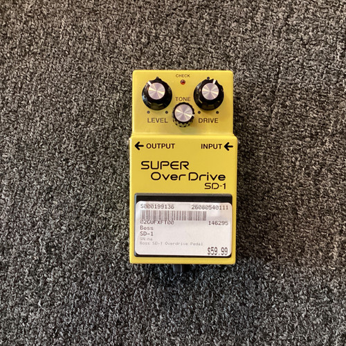 Vist Large View of Product Image Which is Used Boss SD-1 Overdrive Pedal