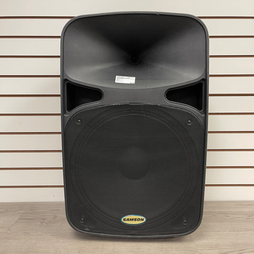 Vist Large View of Product Image Which is Used Samson D415 Powered Full Range Speaker Cabinet