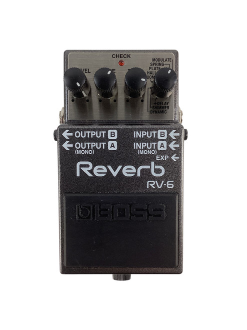 Vist Large View of Product Image Which is Used Boss RV-6 Reverb Pedal