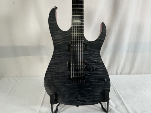 Vist Large View of Product Image Which is Used Ibanez RG6003FM Super S Electric Guitar Black 6-String