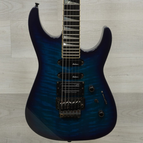 Vist Large View of Product Image Which is Used Jackson Fusion Pro Electric Guitar Blue