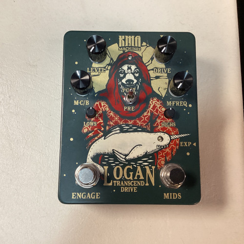 Vist Large View of Product Image Which is Used KMA LOGAN TRANSCEND OVERDRIVE Overdrive Pedal