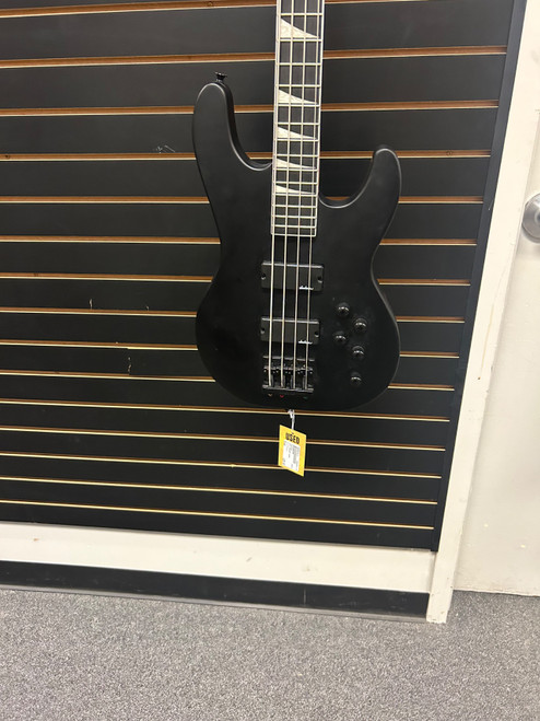 Vist Large View of Product Image Which is Used Jackson JS3 CONCERT BASS Modern Metal Bass Guitar Black 4-String