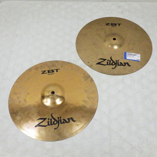 Vist Large View of Product Image Which is Used Zildjian ZBT 14 HI HATS Hi Hat Cymbals 14"