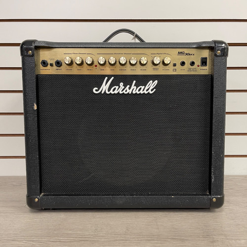 Vist Large View of Product Image Which is Used Marshall MG30FX 1 x 10 Solid State Amplifier 1 x 10