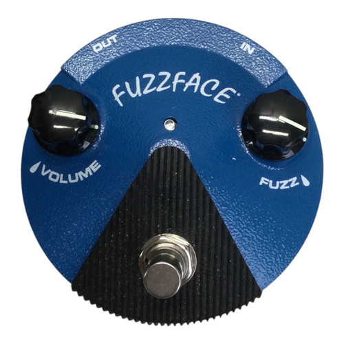 Vist Large View of Product Image Which is Used Dunlop FFM1 Fuzzface Mini Blue Fuzz Pedal