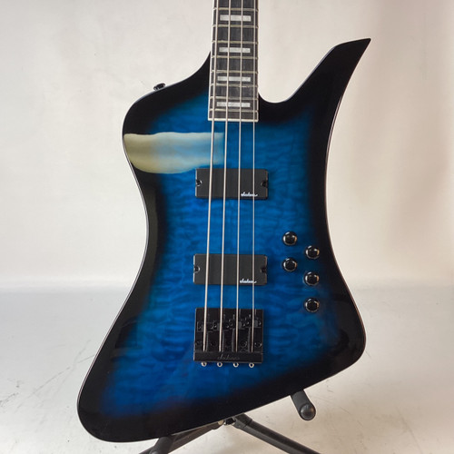Vist Large View of Product Image Which is Used Jackson JS3Q BASS Bass Guitar Blue 4-String