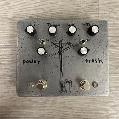 Vist Large View of Product Image Which is Used ASD POWER TRASH Fuzz Pedal