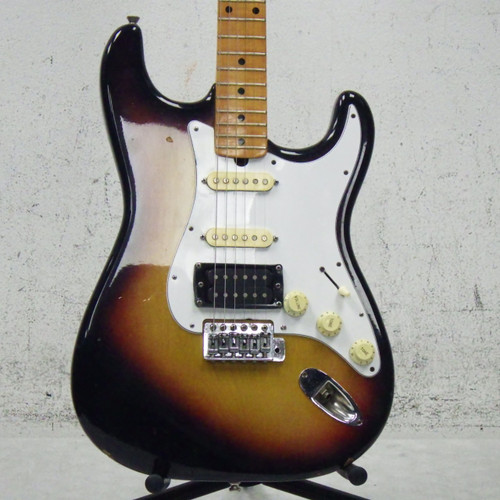 Vist Large View of Product Image Which is Used jedson Stratocaster Electric Guitar Black 6-String