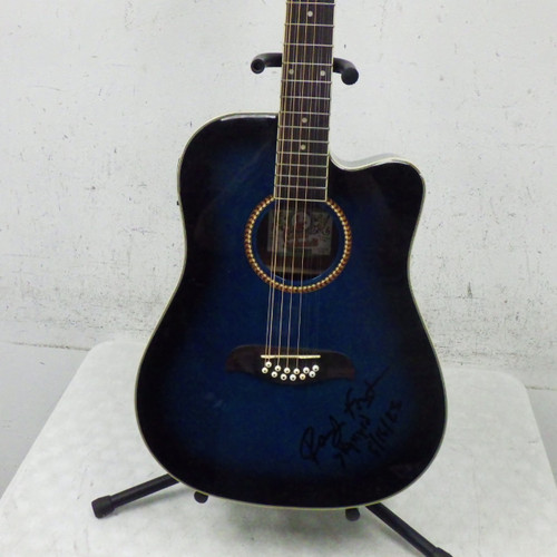 Vist Large View of Product Image Which is Used Oscar Schmidt 12 String Acoustic Guitar Black