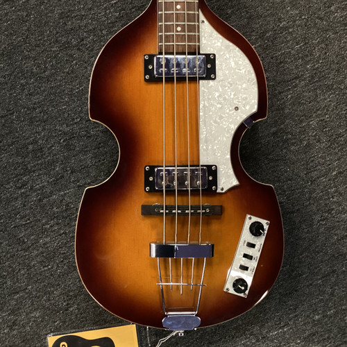 Vist Large View of Product Image Which is Used Hofner HI SERIES B-BASS Bass Guitar Sunburst 4-String