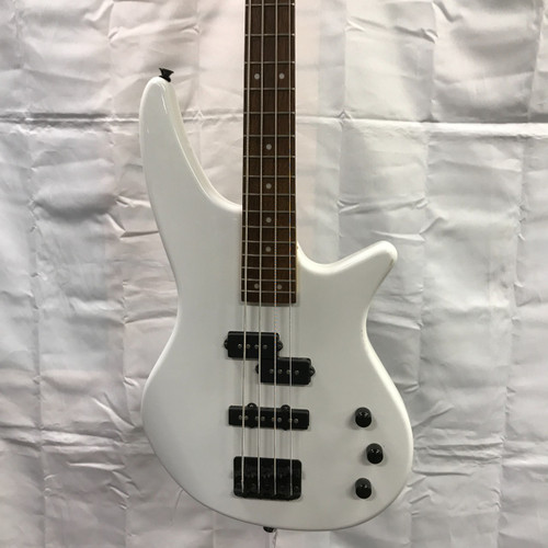 Vist Large View of Product Image Which is Used Jackson JS2 SPECTRA P Type Bass Guitar White 4-String