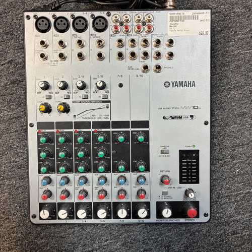 Vist Large View of Product Image Which is Used Yamaha MW10C Mixing Console