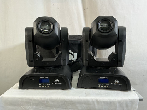 Vist Large View of Product Image Which is Used American DJ POCKET PRO PAIR + BAG Moving Light