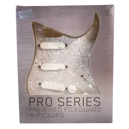 Vist Large View of Product Image Which is Used EMG DG20 David Gilmour Signature Prewired Stratocaster Pickguard Pickup Set