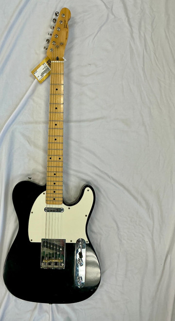 Vist Large View of Product Image Which is Used 1989 Squier TELECASTER T Type Electric Guitar Black 6-String