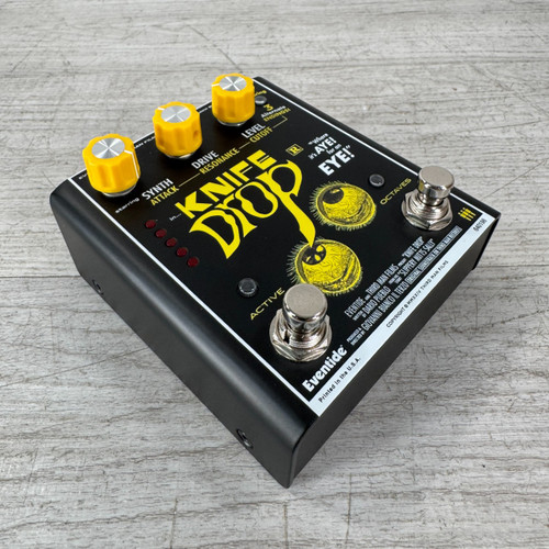 Vist Large View of Product Image Which is Used Eventide Knife Drop Suboctave Fuzz Synth Pedal