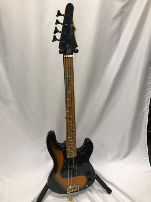 Vist Large View of Product Image Which is Used Epiphone BATWING BASS Vintage P Type Bass Guitar Sunburst 4-String