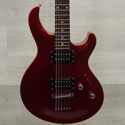 Vist Large View of Product Image Which is Used Anthem Odc HH Double Cut Electric Guitar Red