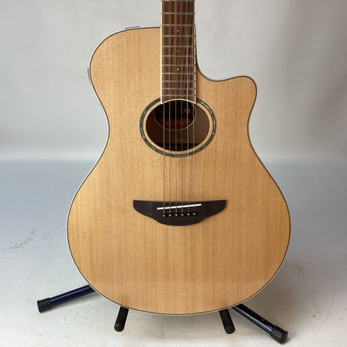 Vist Large View of Product Image Which is Used Yamaha APX 600 Laminate Top Acoustic Guitar Natural